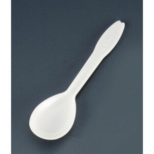 ホウケン産業 使い捨てスプーンアイボリー袋入 (500本入) 110IV XTK09【送料無料】