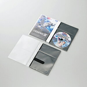 [ELECOM(GR)] s̃fCXNkP[X/DVD/1[/10/ubN CCD-DPD10BK(s)jy[ցilR|Xjzyz