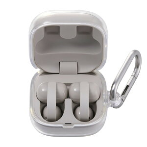 SONY LinkBuds Clip ���C�����X�C���z�� �P�[�X �\�t�g �ϏՌ� �J�o�[ �����h�~ �J���r�i�t�� �N���A TWS-SO261UCCR(����s��)�y���������z