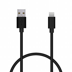 �G���R�� iPhone�P�[�u�� ���C�g�j���O�P�[�u�� 50cm iPad iPod �f�[�^�ʐM �[�d USB-A Lightning MPA-UAL05BK(����s��)