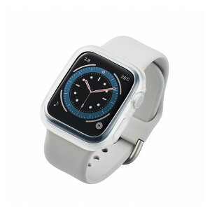 ELECOM AbvEHb` یP[X op[ SE Series 6 5 4 40mm ʕی \tg TPU ϏՌ h~ Apple Watch fԍ A2291 A2351  NA GR AW-20SBPUCR(s)y[֔zzy