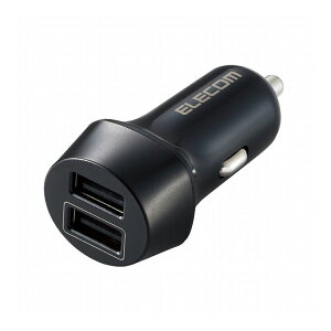 VK[\Pbg J[`[W[ vo12W 2|[g USB A ×2 ܂[d iPhone Android eΉ  ԍڏ[d [d LEDv ubN ۏ1N MPA-CCU16BK ELECOM(s)