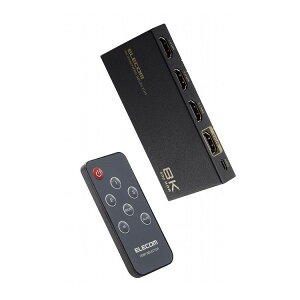 HDMI ؑ֊ 31o 8K 60Hz 4K 120Hz HDMI2.1 蓮 /  ؂ւ Rt ZN^[ ubN DH-SW8KP31BK(s)yz