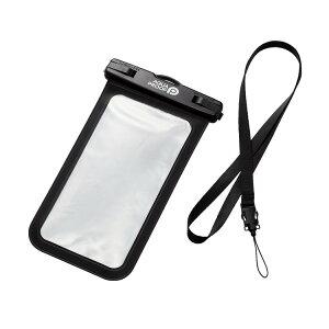 �G���R�� ELECOM �X�}�z�h���P�[�X IPX8 �h���P�[�X ×1 �l�b�N�X�g���b�v ×1 iPhone Android �� 6.9�C���`�܂ł� �X�}�z �Ή� AQUA PROOF �u���b�N P-WPSN04BK(����s��)�y���[���֔z���z�y���������z