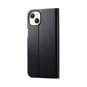 �G���R�� ELECOM iPhone 15 Plus �p �P�[�X ���U�[ �J�o�[ �蒠�^ �}�O�l�b�g �t���b�v �Ռ��z�� ���y�� ���^ �X�^���h�@�\�t �J�[�h�P�[�X�@�\�t UltraSlim �u���b�N PM-A23BPLFUBK(����s��)�y���[���֔z