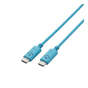 GR ^CvC P[u ( Type C to C ) 2m PD 60W y iPad Pro / Air iPhone  Type-C @Ή z RoHSwߏ xCr[(u[×ubN) MPA-CCF20BUF ELECOM(s)yz