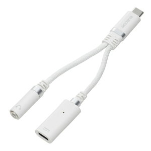 GR ^CvC CzWbN ϊ USB-C to 3.5mm XeI~jWbN DAC  ϋv PDΉ USB[d|[gt ʘbΉ zCg ELECOM(s)yz