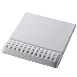 エレコム マウスパッド リストレスト 一体型 低反発 手首 疲労軽減 ズレにくい 20.2×23cm グレー ELECOM(代引不可)【送料無料】