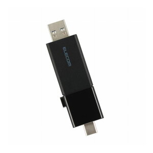 GR ELECOM USB 128GB USB3.2 Gen1 ( USB Type-C / USB-A Ή ) XCh f[^] ZLeB\tggp ubN MF-WSAU3128GBK(s)y[֔zzyz