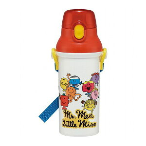 Mr. Men Little Miss 銀イオン抗菌 食洗器対応 直飲み 水筒 プラボトル 480ml Mr. Men Little Miss PSB5SANAG スケーター Skater キャラクター 可愛い かわいい