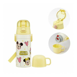 ミッキー&フレンズ 風船 スケーターショルダー 保冷 保温 子供 小学生 洗いやすい ワンタッチオープン ミッキー&フレンズ 風船 スケーター Skater SKCP3 キャラクター 可愛い かわいい【送料無