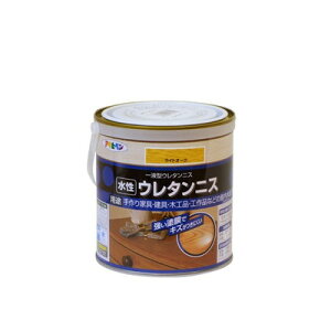 アサヒペン 水性ウレタンニス 0.7L (ライトオーク)(代引不可)【送料無料】