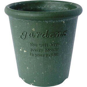 八幡化成 八幡 エコポット丸型 3号 グリーン(代引不可)