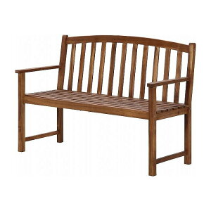 木製ベンチ W670×D730×H1140~1210mm 440~510mm 天然木 おしゃれ(代引不可)【送料無料】