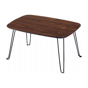 �܂�r���[�e�[�u�� W600×D400×H310mm MDF(PVC) �X�`�[�� ������� �_�[�N�u���E��(����s��)�y���������z