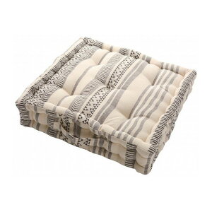 �C���h�ȃN�b�L�[�N�b�V���� �e�� ��42×42×10cm BK(����s��)�y���������z