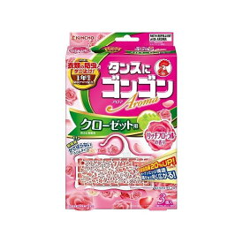 大日本除虫菊 ゴンゴンアロマ クローゼット用N 3個入 リッチフローラルの香り(代引不可)