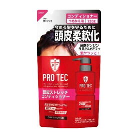 ライオン PRO TEC 頭皮ストレッチコンディショナー つめかえ用 230g 化粧品(代引不可)