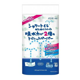 【単品4個セット】 シャワー吸水力が2倍のトイレット12R 大王製紙株式会社(代引不可)