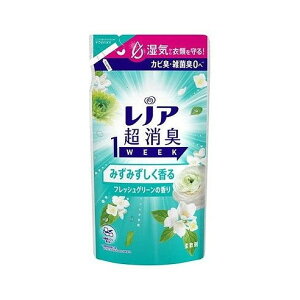 【単品13個セット】 レノア超消臭1weekみずみずしく香るフレッシュグリーンの香りつめかえ用 P&Gジャパン(代引不可)【送料無料】