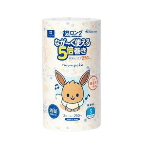 モンポケ超ロングパルプ5倍巻き2RS 丸富製紙(代引不可)
