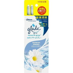 【単品18個セット】グレード 消臭センサー&スプレー リフレッシュスプリング つけかえ用2個パック ジョンソン(代引不可)【送料無料】