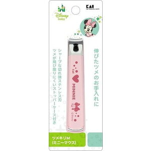【単品10個セット】KK1487 ツメキリM(ミニーマウス) 貝印(美粧)(代引不可)【送料無料】