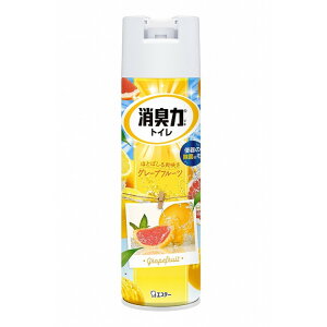 【単品15個セット】トイレの消臭力スプレー グレープフルーツ 365ML エステー(代引不可)【送料無料】