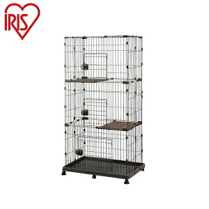 アイリスオーヤマ ペットケージ PEC-903Vウォールナット ペットケージ IRIS OYAMA(代引不可)【送料無料】