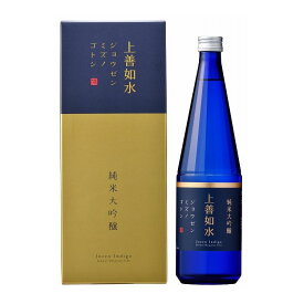 上善如水 純米大吟醸 720ml 清酒 日本酒 地酒 お酒 新潟 純米 大吟醸 白瀧酒造 じょうぜんみずのごとし 酒蔵 辛口 食事 食卓 和食 日本食(代引不可)【送料無料】