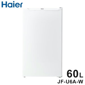 Haier �n�C�A�[�� �O�J�����Ⓚ�� 60L �E�J�� 1�h�A 2�i �R���p�N�g �X���� �}�Ⓚ ���x���� ���⎮ �R���v���b�T�[�� �ȃG�l �É� JF-U6A-W(����s��)�y���������z