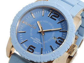 アバランチ AVALANCHE 腕時計 AV-1024-BURG ライトブルー×ローズゴールド