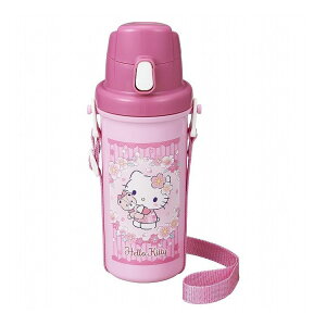 オーエスケー 日本製 ハローキティさくら 直飲み水筒 600ml SC-600B ボトル 水筒OSK【送料無料】