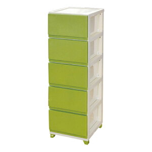 収納チェスト デコニー 5段 日本製 チェスト 収納ボックス 衣装ケース 収納ケース タンス リビングチェスト JEJアステージ DECONY ホワイト 白 クローゼット収納(代引不可)【送料無料】