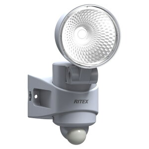 LEDセンサーライト ムサシ RITEX ライテックス LED-AC307 コンセント式 7W×1灯 明るさ500ルーメン 人感センサーライト 防犯 防犯グッズ 屋外 玄関(代引不可)【送料無料】