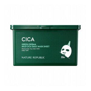 GREEN DERMA �O���[���_�[�} CICA�f�C���[�V�[�g�}�X�N 30��