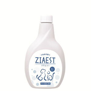 ペット用 除菌 消臭 スプレー ジアエスト ZIAEST 付替用 400ml 犬用 猫用 小動物 次亜塩素酸水 除菌剤 消臭剤 日本製 国産 オールペット Allpet 犬 猫 ペット 詰め替え 付け替え