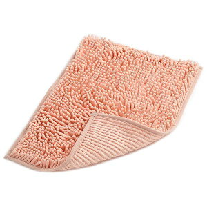 山崎産業 マイクロファイバー バスマット ソフワ 36×50cm ピンク 風呂用品 風呂 バス バス用品 (代引不可)【送料無料】