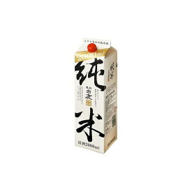辰馬本家酒造(株) 清酒 黒松白鹿 純米 パック 2L お酒 アルコール(代引不可)