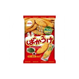 【まとめ買い】 栗山米菓 ばかうけ青のり 18枚 x12個セット 食品 セット セット販売 まとめ(代引不可)【送料無料】