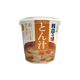 【まとめ買い】マルコメ 料亭の味 とん汁 カップ 1食 x6個セット まとめ セット セット買い 業務用(代引不可)