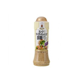 【12個セット】 キューピー テイスティドレッシング 胡麻こく味ピーナッツ入り 210ml x12コ(代引不可)【送料無料】