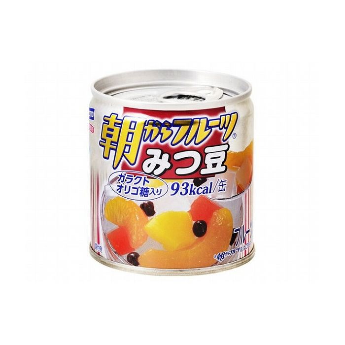 高級ブランドはごろも 朝からフルーツ みつ豆 M2号缶 x6コ(代引不可) フルーツ・果物
