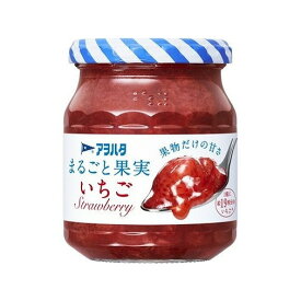 【6個セット】 アヲハタ まるごと果実 いちご 255g x6 まとめ売り セット販売 お徳用 おまとめ品(代引不可)【送料無料】