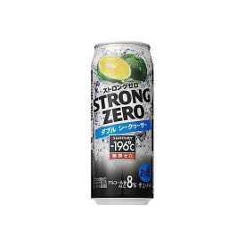 【24個セット】 サントリー -196℃ストロングゼロWシークヮサー 500ml x24 まとめ売り セット販売 お徳用 おまとめ品(代引不可)【送料無料】