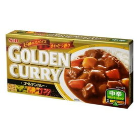 【10個セット】 S&B エスビー ゴールデンカレー 中辛 198g x10(代引不可)【送料無料】