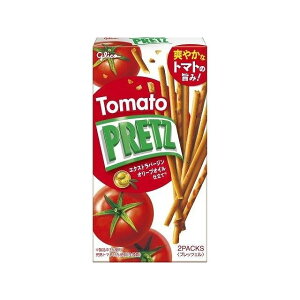 【単品10個セット】 グリコ トマトプリッツ 53g ×10 まとめ買い まとめ売り お徳用 大容量 セット販売(代引不可)【送料無料】