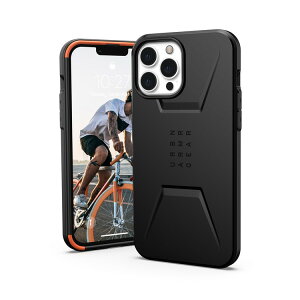 �y���{���K�㗝�X�i�zURBAN ARMOR GEAR iPhone 13 Pro Max(6.7) 2021�Ή��ϏՌ��P�[�X MagSafe�Ή� CIVILIAN �u���b�N UAG-IPH21L-CMS-BK �y�ʁy���������z