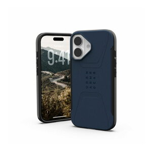 URBAN ARMOR GEAR iPhone 17 2025�Ή��ϏՌ��P�[�X CIVILIAN MAGSAFE �}���[�h UAG-IPH25MB-CMS-ML(����s��)�y���������z