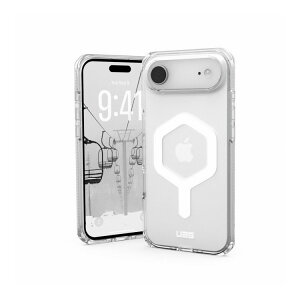 URBAN ARMOR GEAR iPhone Air 2025�Ή��ϏՌ��P�[�X PLYO MAGSAFE �A�C�X/�z���C�g UAG-IPH25LB-YMS-I/W(����s��)�y���������z